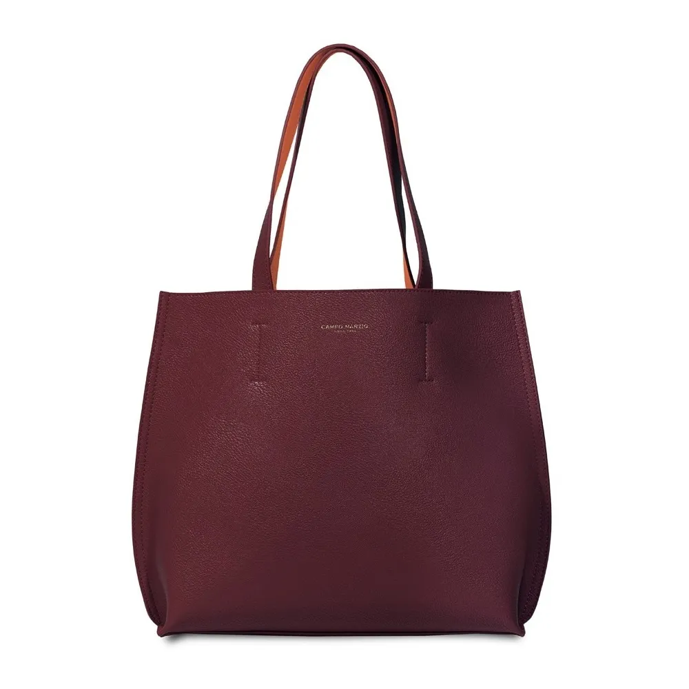 【CAMPO MARZIO】輕甜繽紛撞色 雙色兩用子母肩背托特包-米白色 歷史價格詳細信息