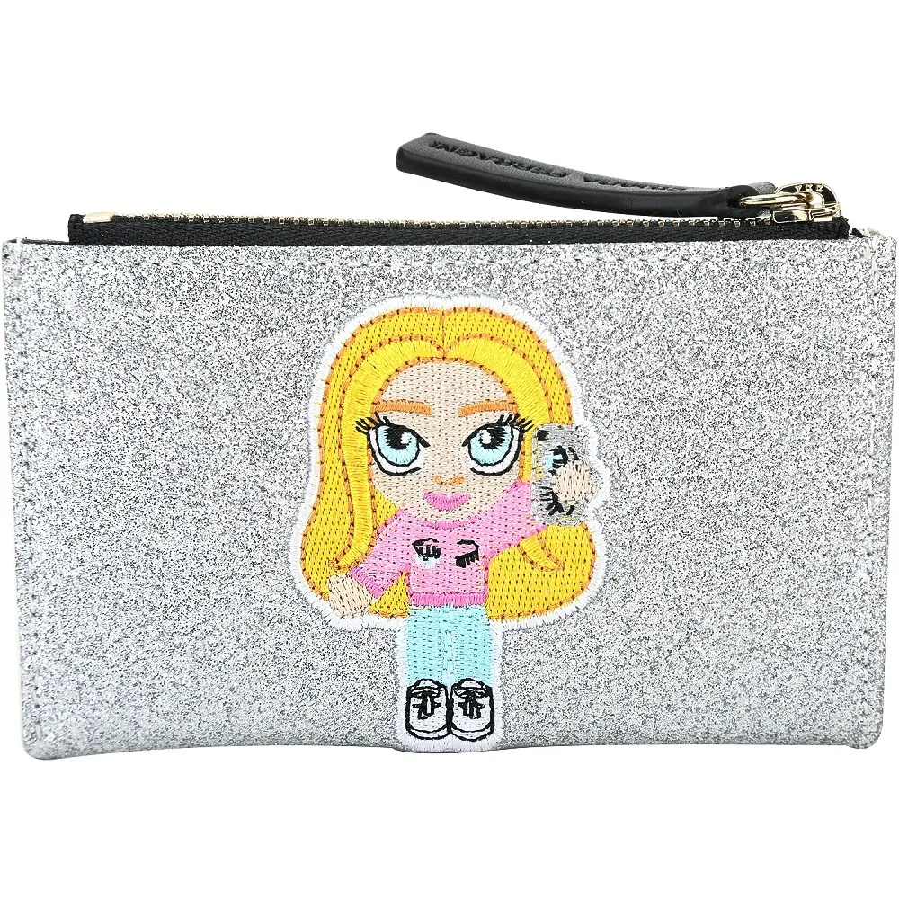 Chiara Ferragni @cfmascotte IG女孩漆皮肩背後背包(黑色) 歷史價格詳細信息