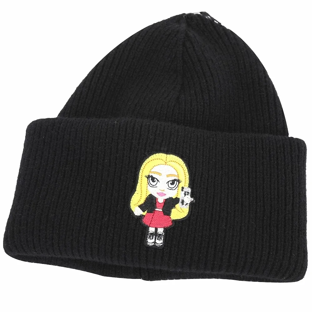 Chiara Ferragni @cfmascotte IG女孩漆皮肩背後背包(黑色) 歷史價格詳細信息