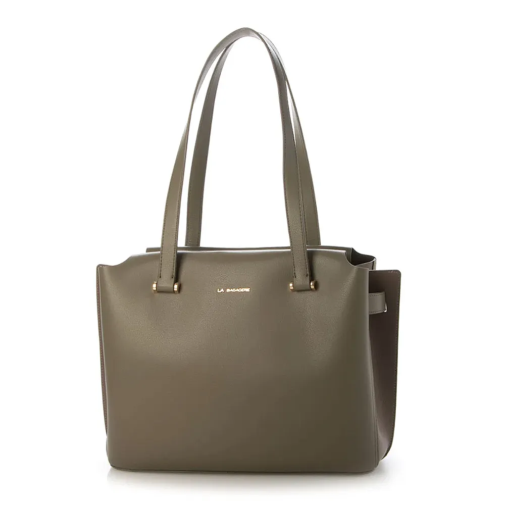 LA BAGAGERIE 皮革兩用托特包(小/黑) 歷史價格詳細信息