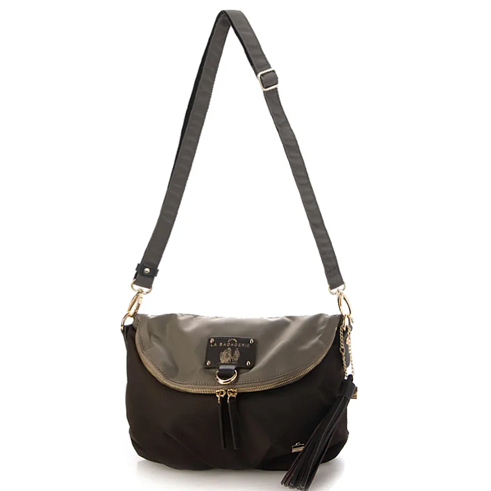 LA BAGAGERIE 防潑水後背/斜背/單肩三用包(灰x藍) 歷史價格詳細信息