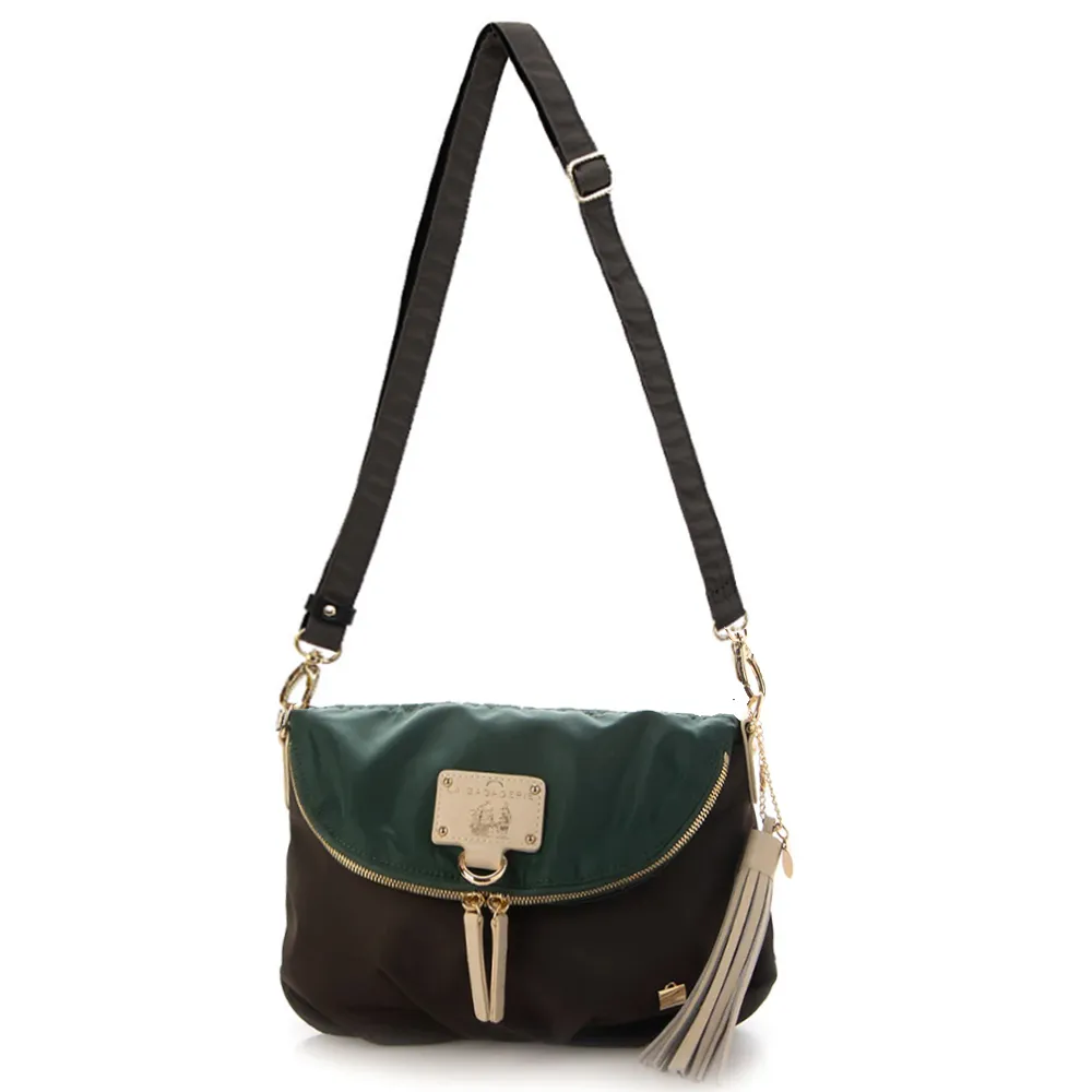 LA BAGAGERIE 防潑水後背/斜背/單肩三用包(灰x藍) 歷史價格詳細信息