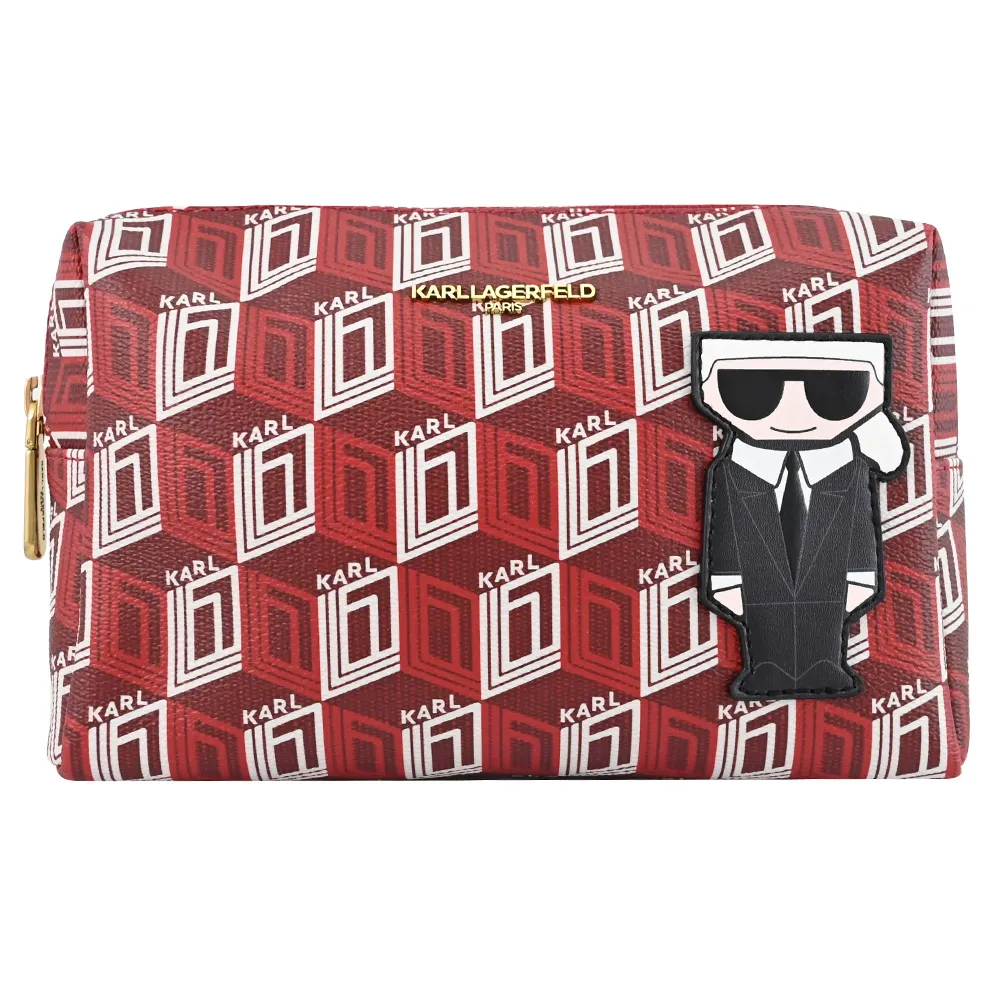 KARL LAGERFELD 卡爾 老佛爺滑雪印花造型棉質短T恤.白 歷史價格詳細信息