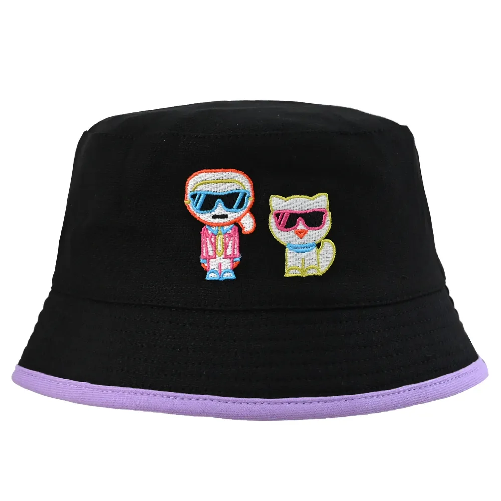 KARL LAGERFELD 卡爾 黑鑽海灘卡爾公仔棉質短T恤.白 歷史價格詳細信息