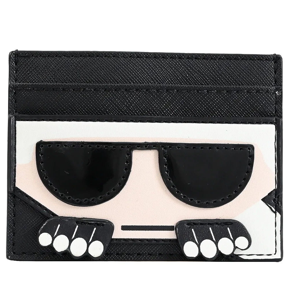 KARL LAGERFELD 卡爾 黑鑽海灘卡爾公仔棉質短T恤.白 歷史價格詳細信息