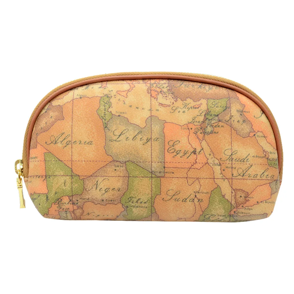 【Alviero Martini 義大利地圖包】手掛直立式手機套-地圖黃 歷史價格詳細信息