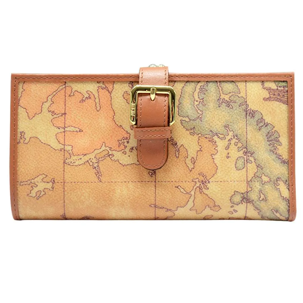 【Alviero Martini 義大利地圖包】扣式長把手提肩背托特包(小)-地圖黃 歷史價格詳細信息