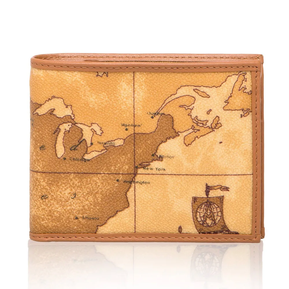 【Alviero Martini 義大利地圖包】時尚潮流 可拆式雙層二用斜背包-地圖黃x地圖白 歷史價格詳細信息