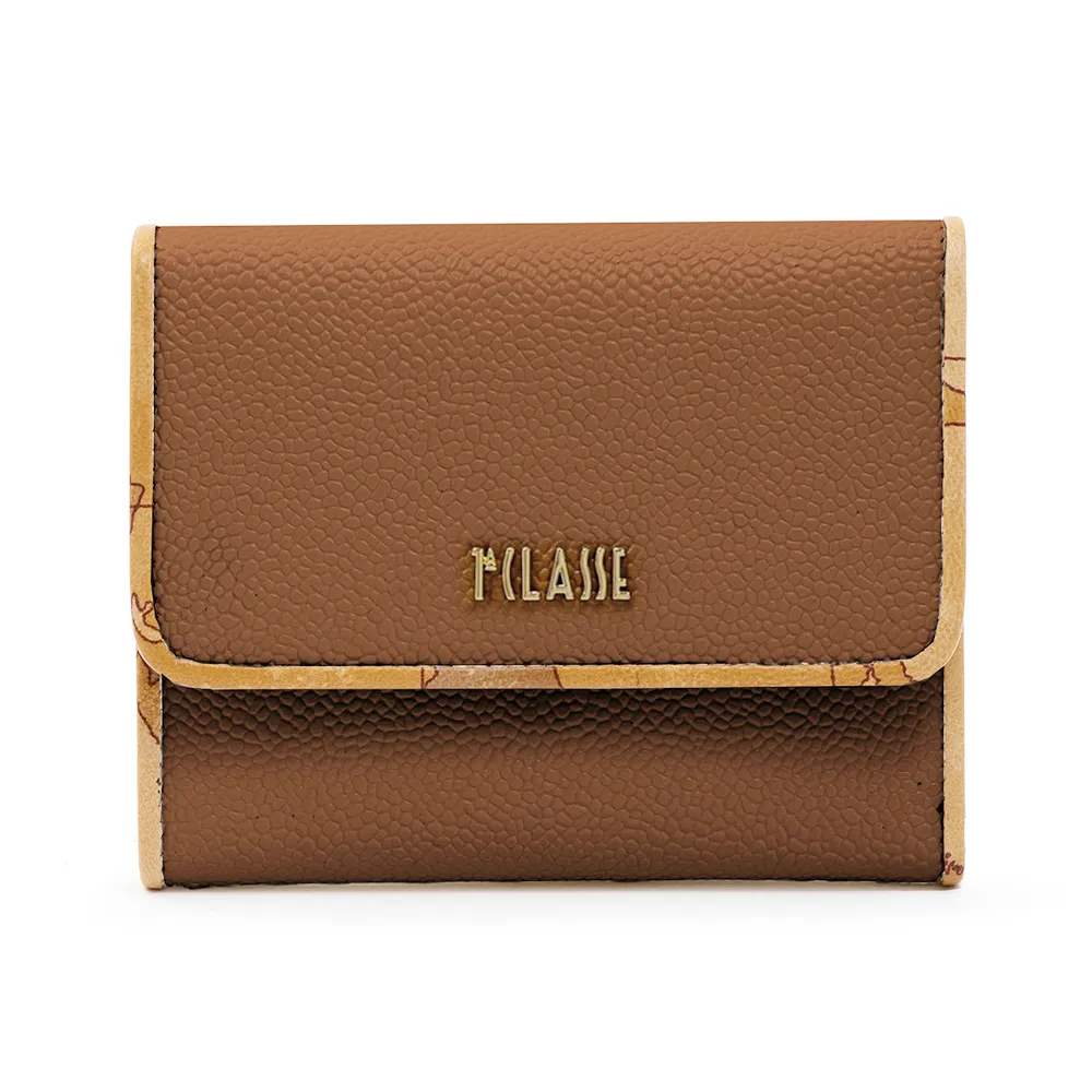 【Alviero Martini 義大利地圖包】地圖元素 簡約素面側背包-咖啡色 歷史價格詳細信息