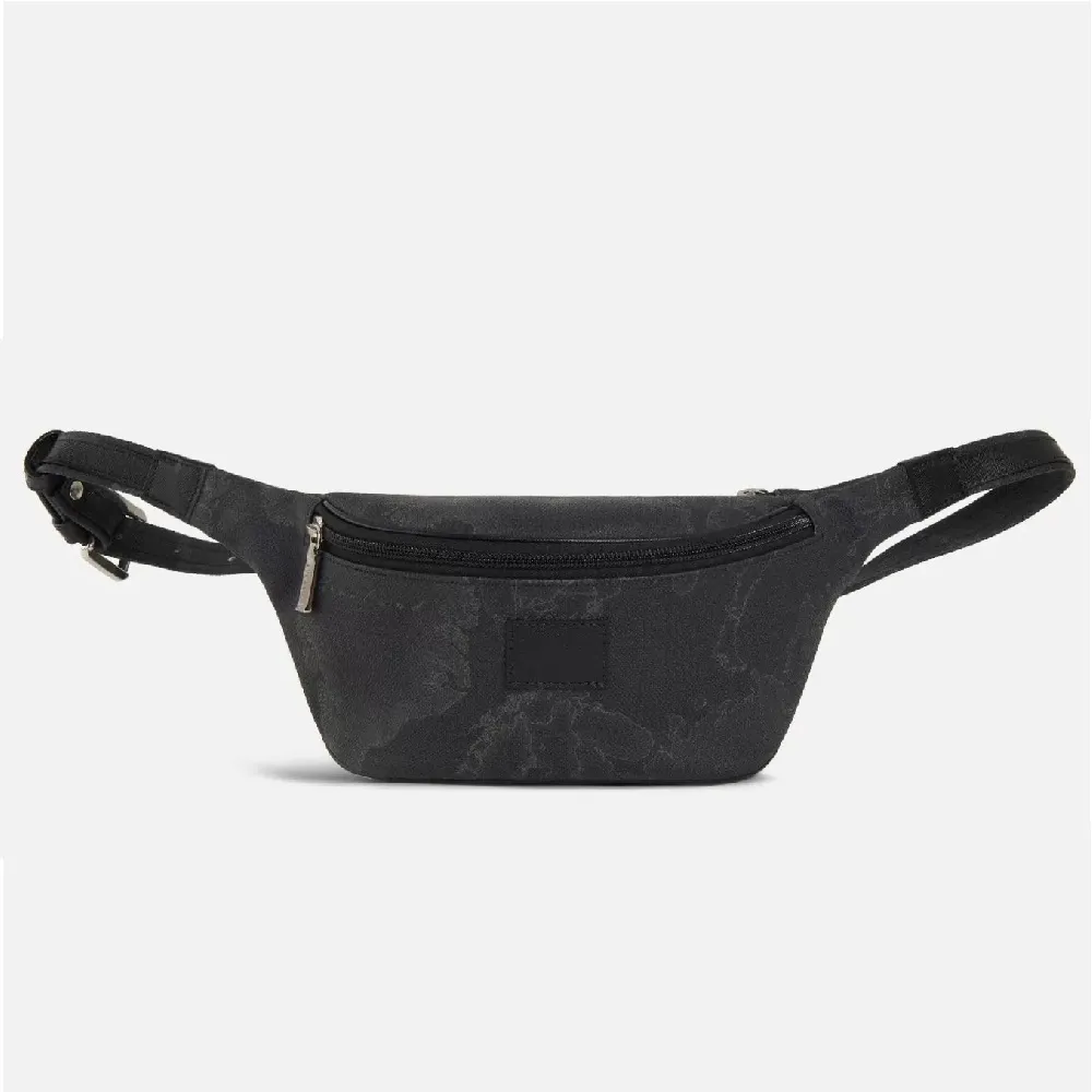 【Alviero Martini 義大利地圖包】地圖元素 簡約素面側背包-咖啡色 歷史價格詳細信息