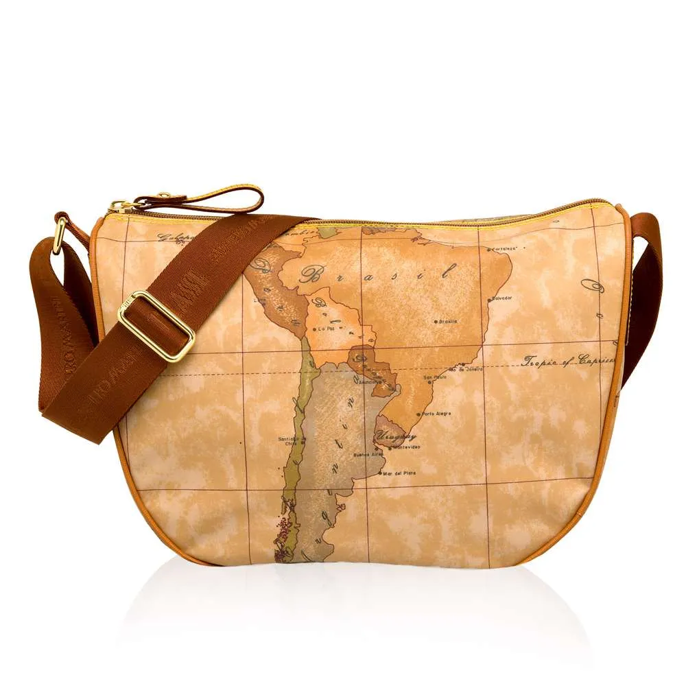 【Alviero Martini 義大利地圖包】尼龍拉鍊化妝包-中-地圖黃 歷史價格詳細信息