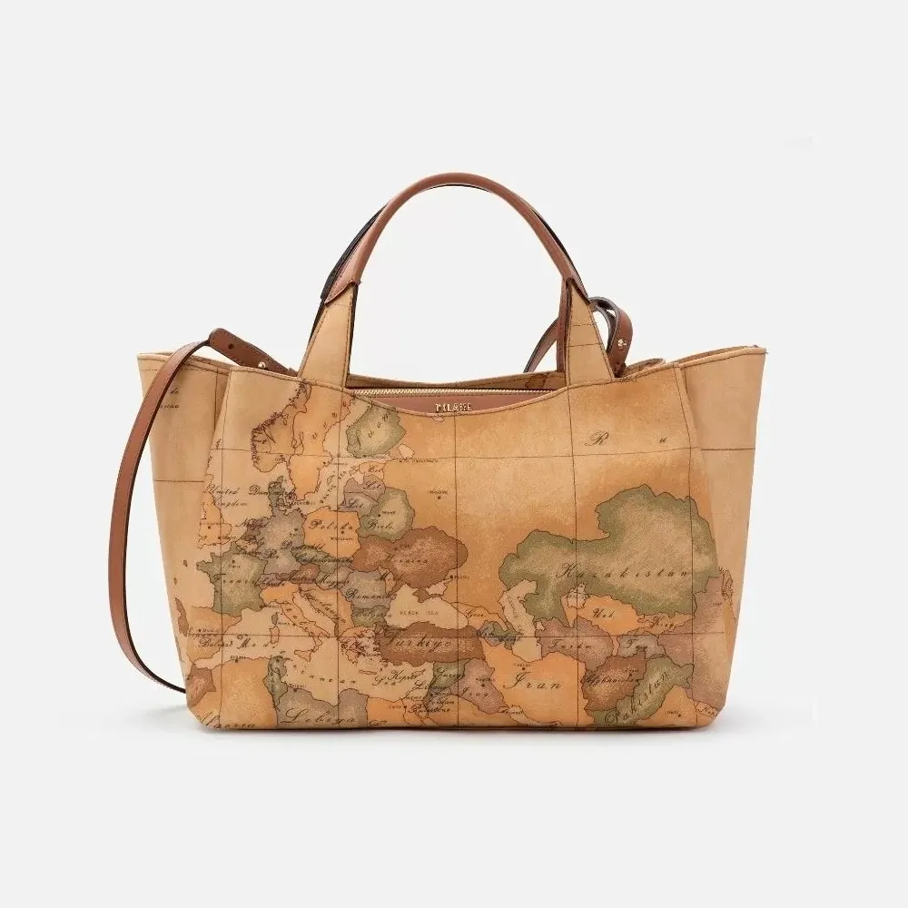 【Alviero Martini 義大利地圖包】手提側揹兩用拉鍊包-地圖黃 歷史價格詳細信息