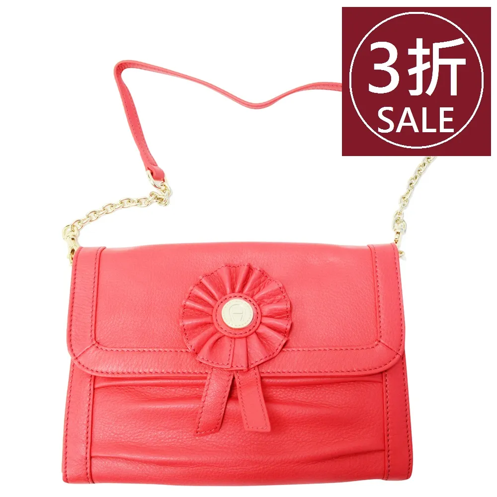 橘色真皮側肩背圓筒包,底外圓直徑12.5cm,高度34cm,有使用痕跡,降價大出清 歷史價格詳細信息