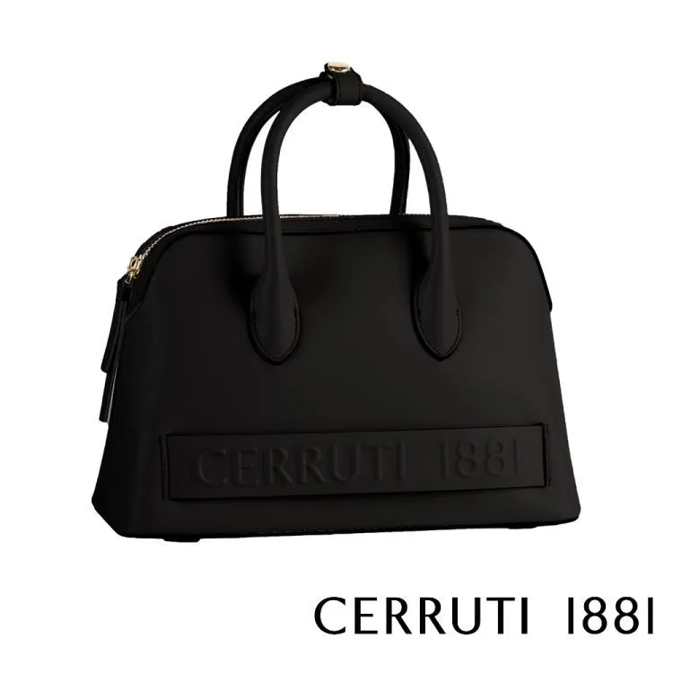 【Cerruti 1881】限量2折 頂級小牛皮手提包肩背包 全新專櫃展示品(黑色5997M) 歷史價格詳細信息
