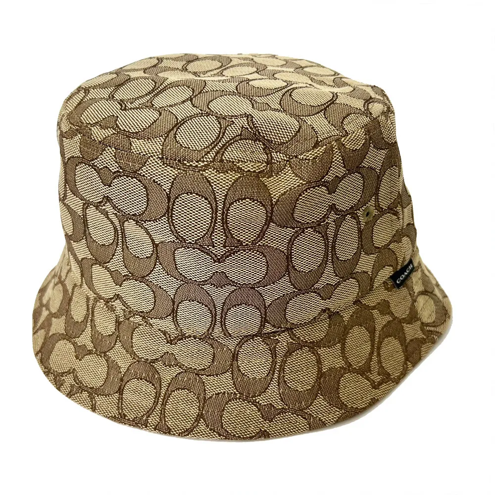 【COACH】C LOGO織布漁夫帽(黑灰) 歷史價格詳細信息