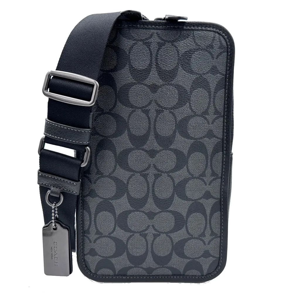 【COACH】COACH 黑字LOGO胸前口袋設計拉鍊純棉短袖T恤(白x黑) 歷史價格詳細信息