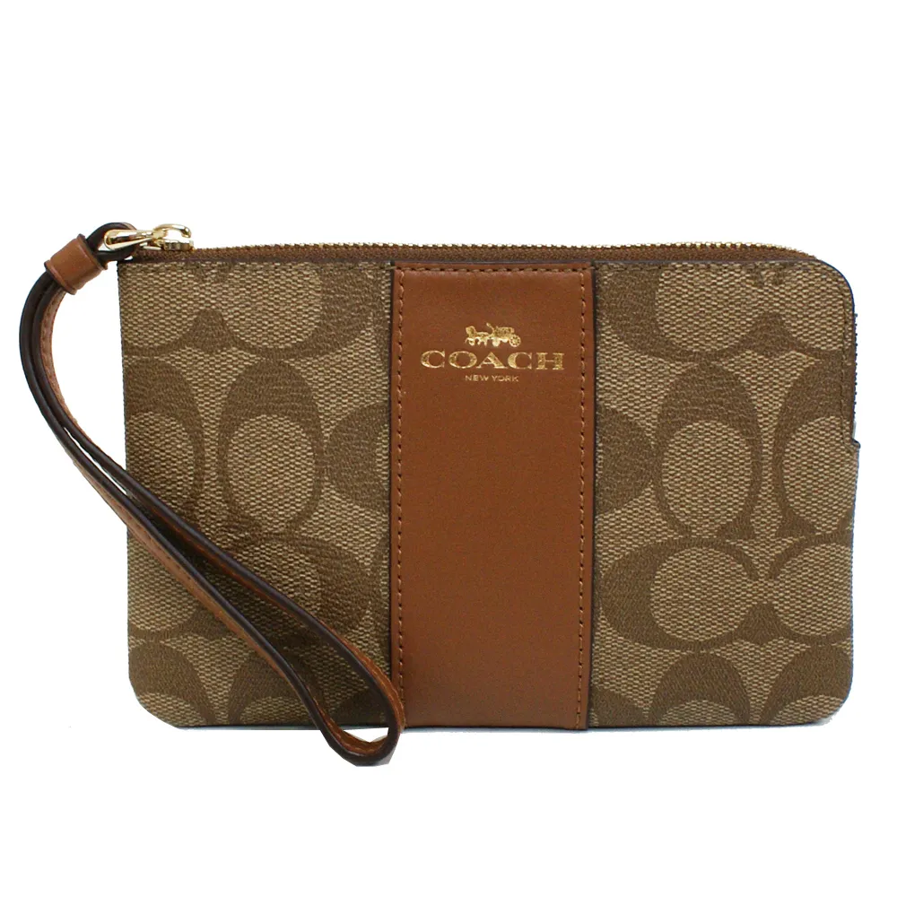 【COACH】直紋配色牛皮掀蓋斜背包(英國藍) 歷史價格詳細信息