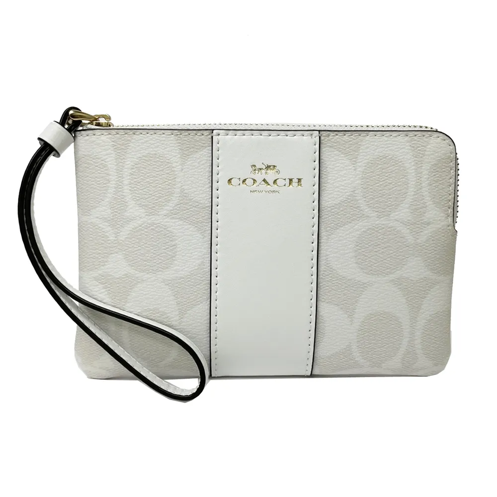 【COACH】直紋配色牛皮掀蓋斜背包(英國藍) 歷史價格詳細信息