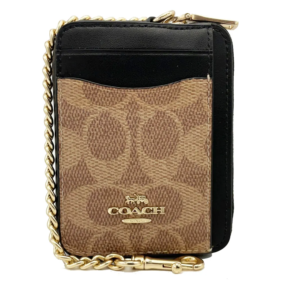 COACH卡其C Logo黑色荔枝紋皮飾方型斜背男包 歷史價格詳細信息