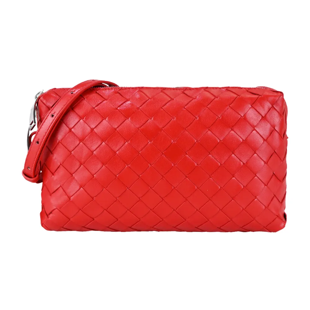 BOTTEGA VENETA 經典編織小羊皮拉鍊長夾(米白) 歷史價格詳細信息