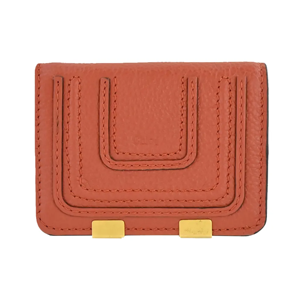 CHLOE Marcie小牛皮雙折短夾(灰色) 歷史價格詳細信息