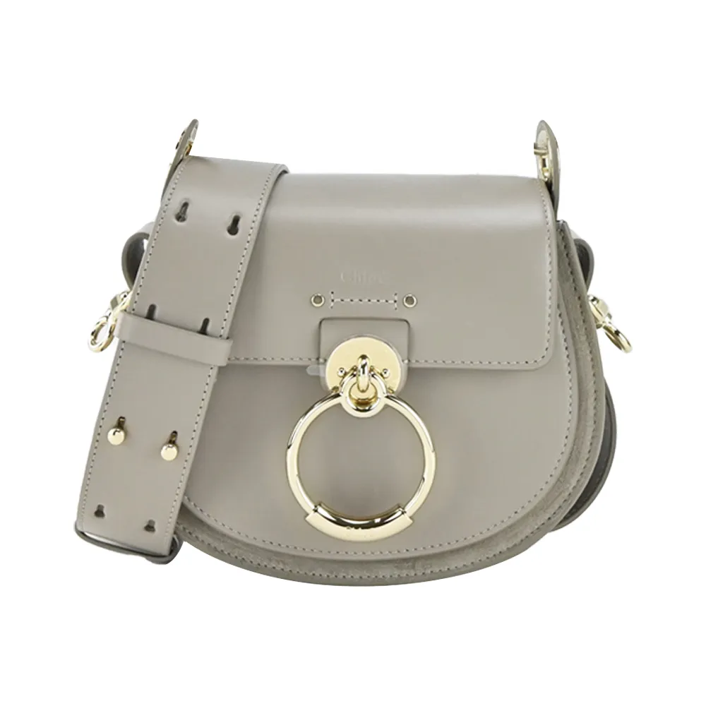 Chloe Tess 小款光滑小牛皮兩用包黑色 歷史價格詳細信息