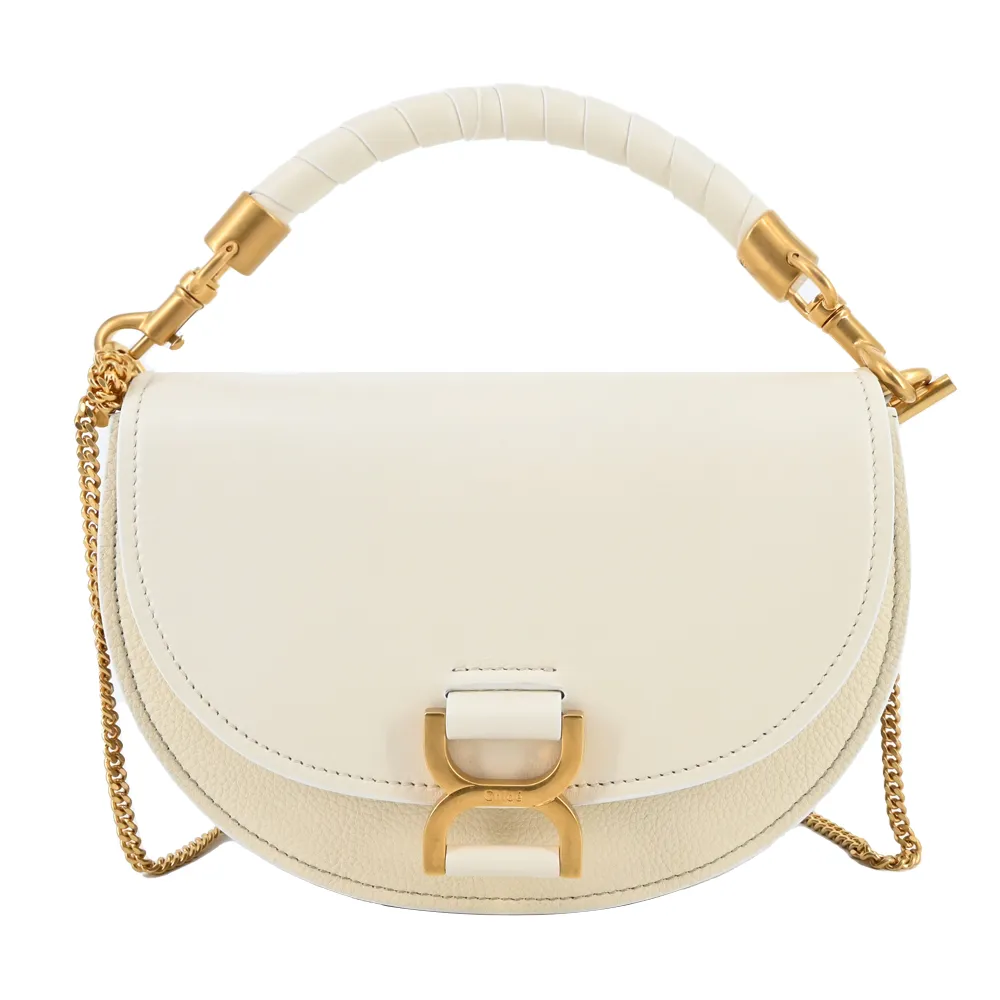 CHLOE Marcie 新版金屬LOGO小牛皮翻蓋釦式長夾.午夜藍 歷史價格詳細信息