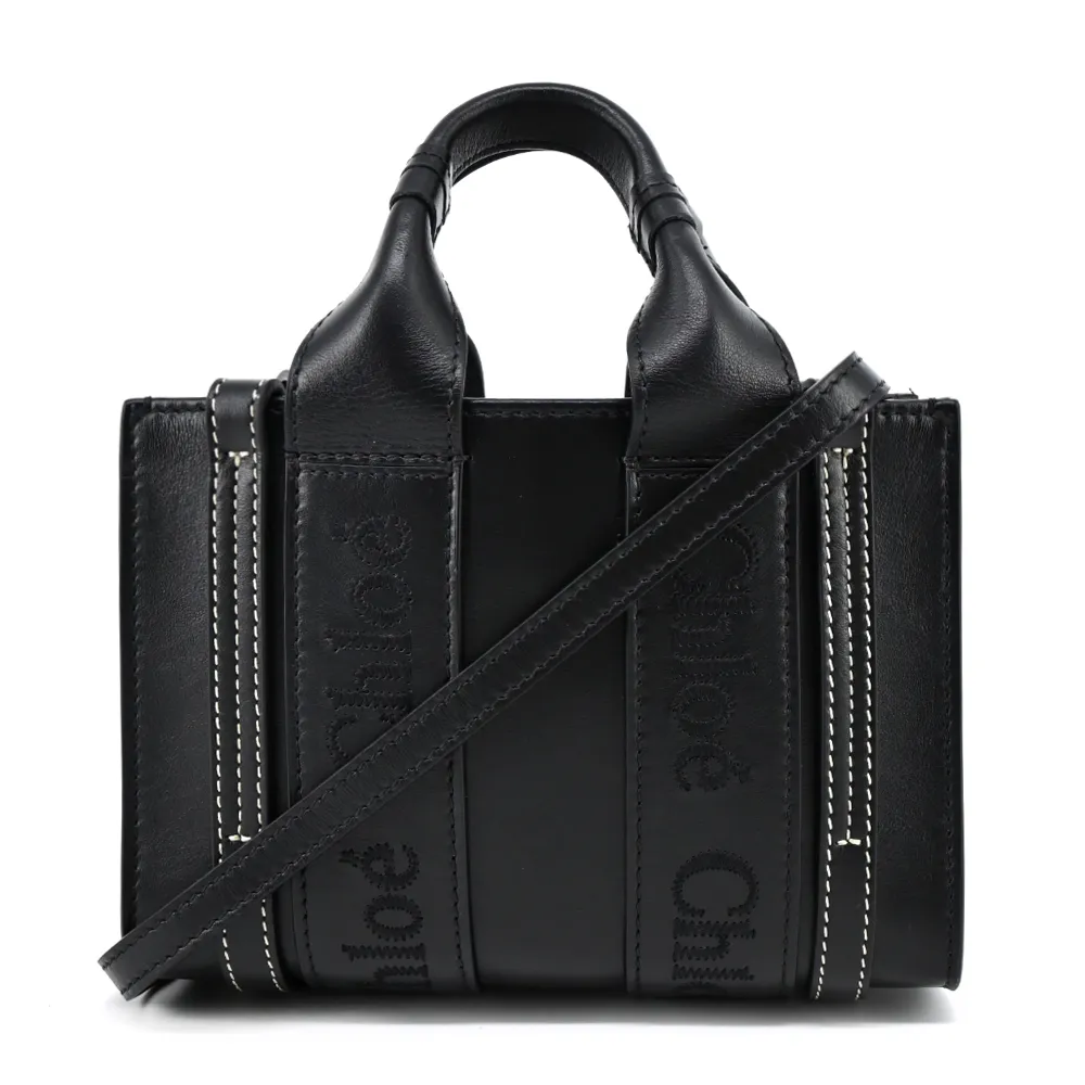 Chloe Woody tote bag 新款皮革兩用托特包(迷你/白色) 歷史價格詳細信息