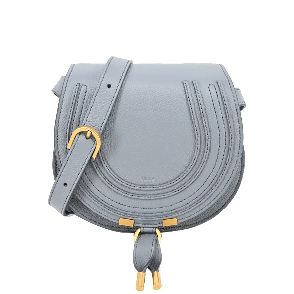 Chloe Marcie粒面小牛皮小號手提/肩背包(黑色) 歷史價格詳細信息