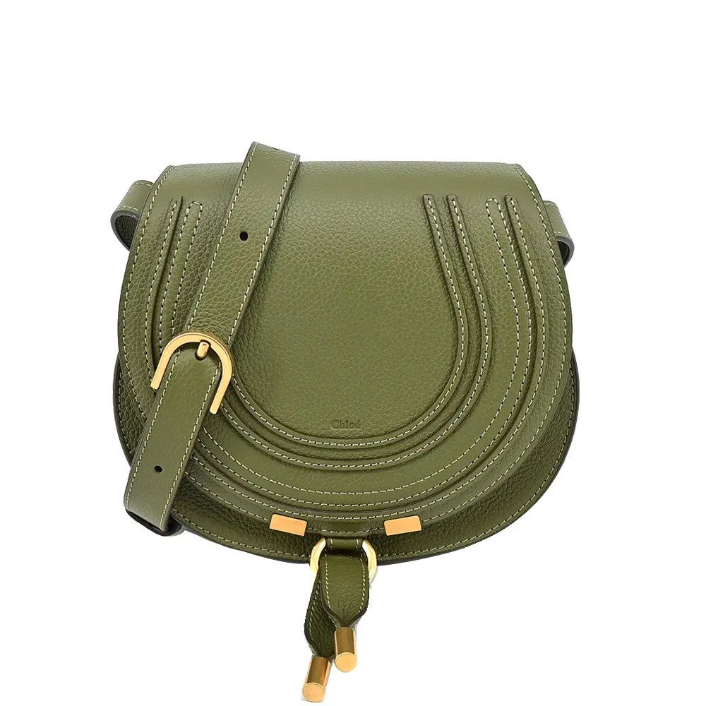 Chloe Marcie粒面小牛皮小號手提/肩背包(黑色) 歷史價格詳細信息