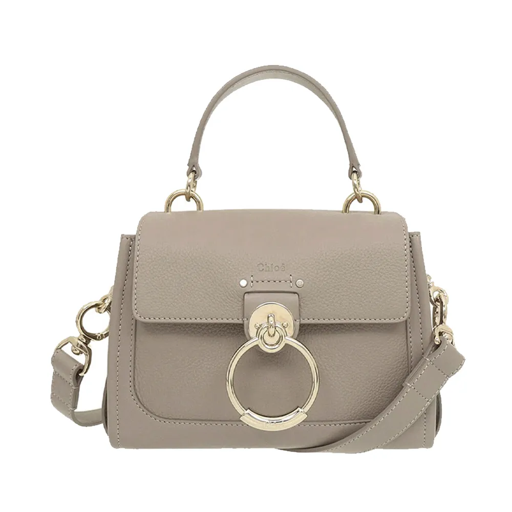 Chloe Tess 小款光滑小牛皮兩用包黑色 歷史價格詳細信息