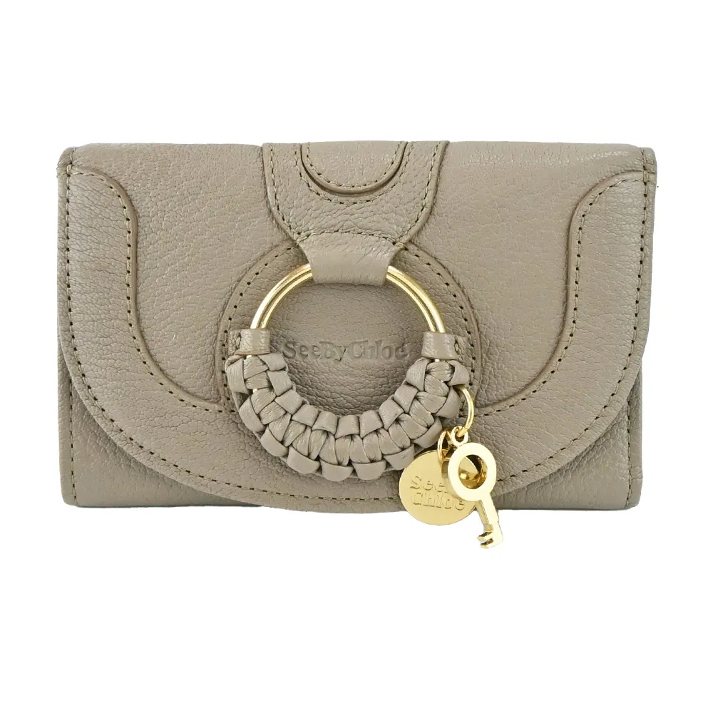 【See by Chloe’】HANA 編織金屬扣山羊皮革鍊帶馬鞍包(3色/任選) 歷史價格詳細信息