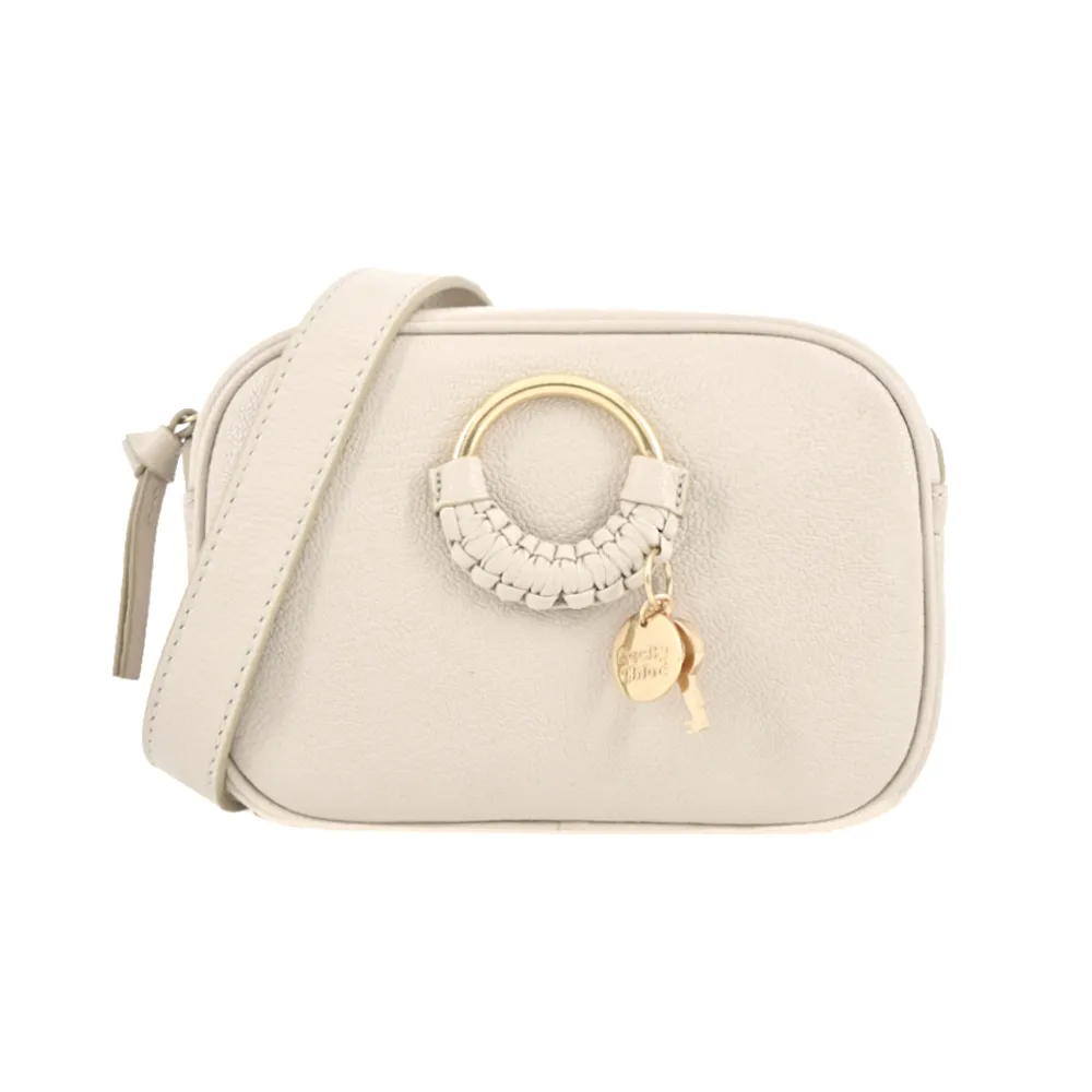 SEE BY CHLOE Hana山羊皮串珠環飾馬鞍斜背包(棕色) 歷史價格詳細信息