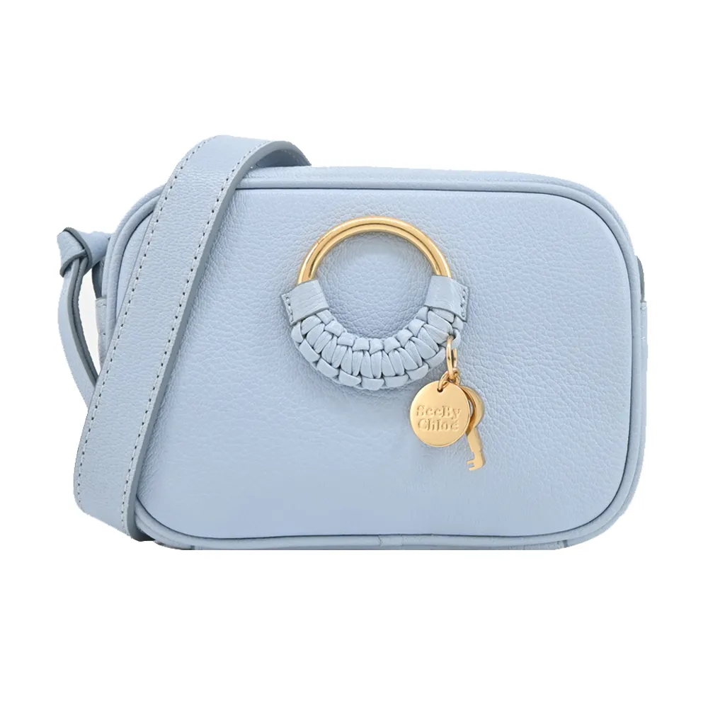 SEE BY CHLOE Hana山羊皮串珠環飾馬鞍斜背包(棕色) 歷史價格詳細信息