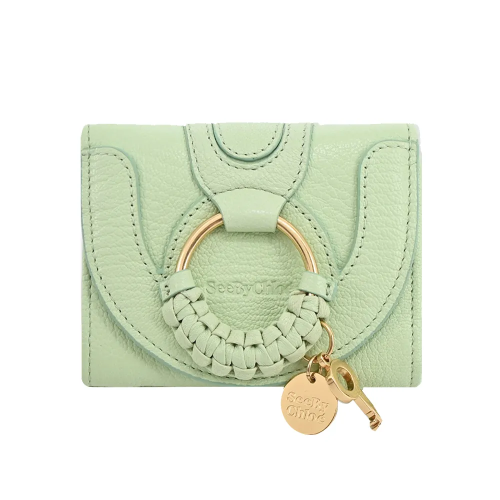 SEE BY CHLOE HANA系列山羊皮卡片夾(黑色) 歷史價格詳細信息