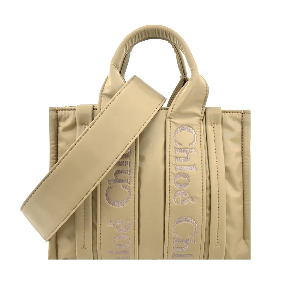 Chloe Woody  tote bag新款粒面牛皮托特包(中號/咖啡) 歷史價格詳細信息