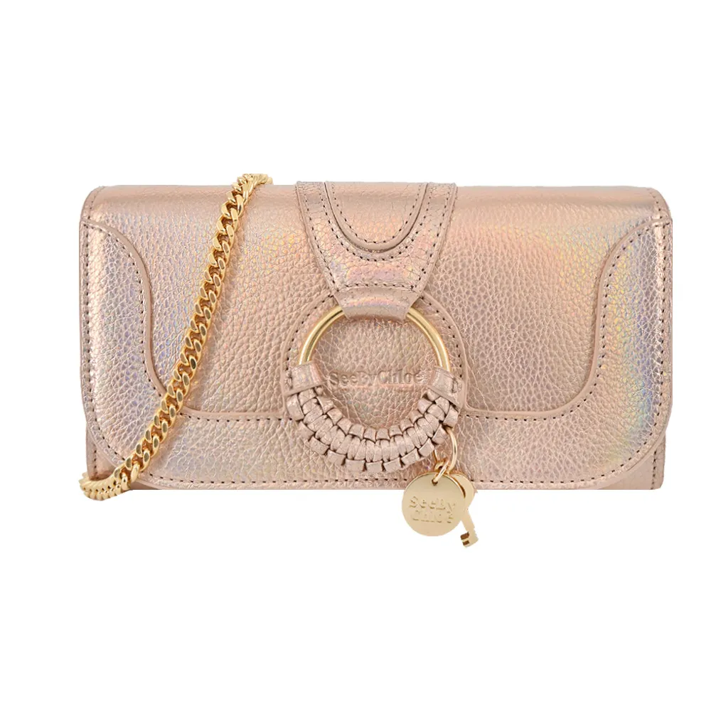 SEE BY CHLOE HANA系列山羊皮卡片夾(黑色) 歷史價格詳細信息