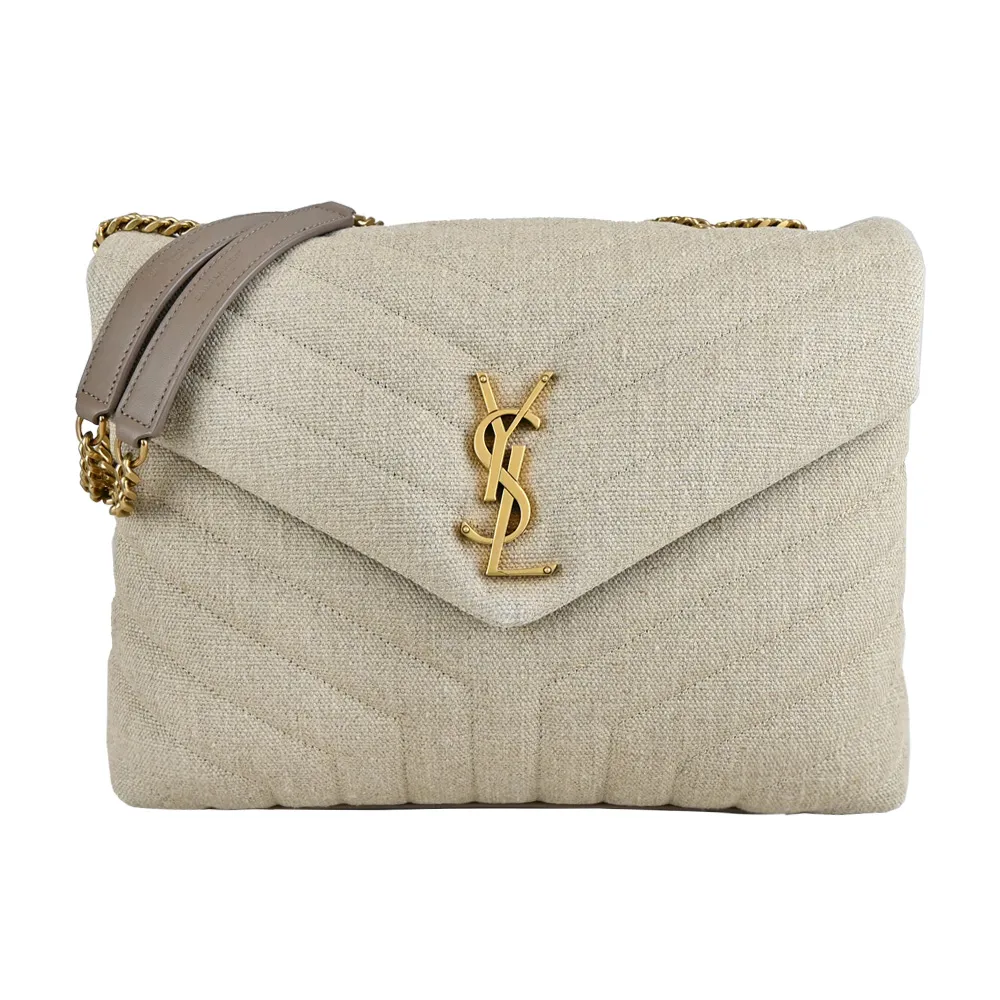 【YSL】SAINT LAURENT V字縫線魚子醬牛皮金屬LOGO流蘇相機包(黑/銀) 歷史價格詳細信息