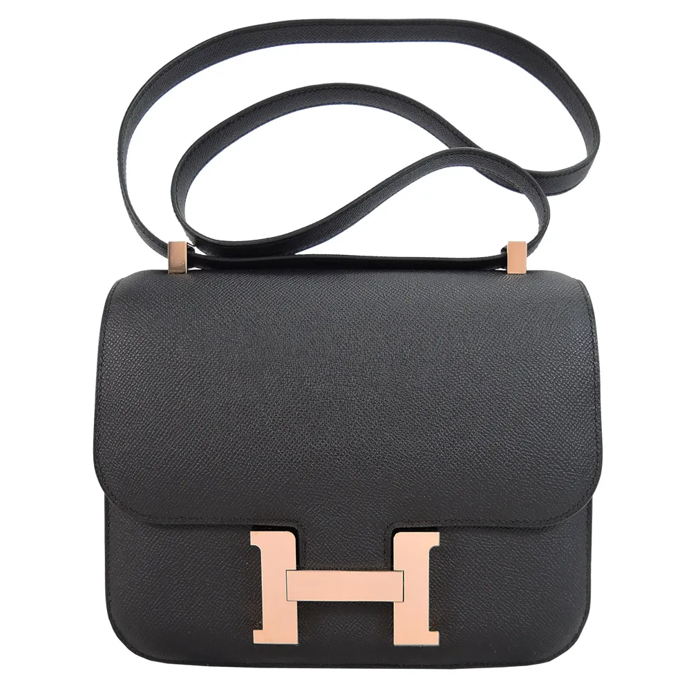 HERMES CONSTANCE Slim 小款 全新愛馬仕積雨雲灰色金釦康康卡片夾零錢包U刻印 XG3308 可當腰包附訂製斜背帶小廢包 mini 歷史價格詳細信息