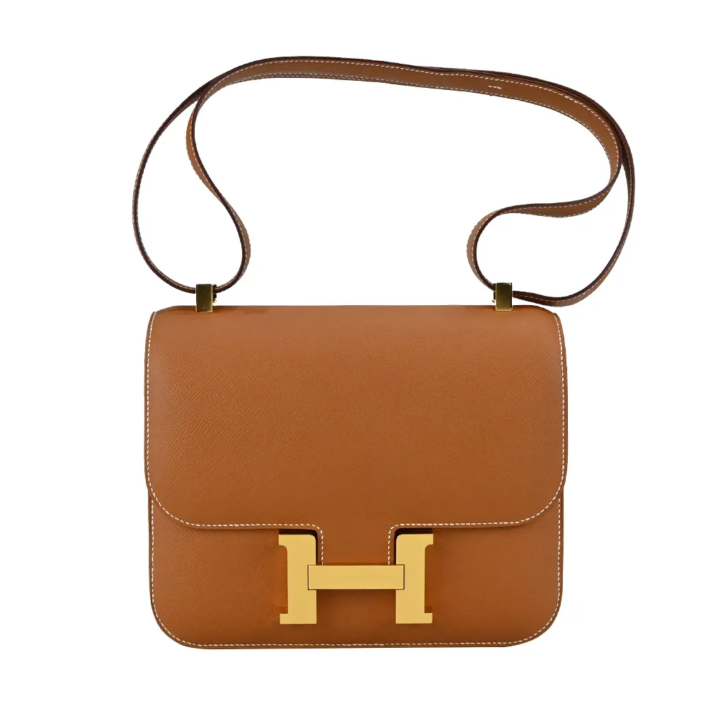 HERMES CONSTANCE Slim 小款 全新愛馬仕積雨雲灰色金釦康康卡片夾零錢包U刻印 XG3308 可當腰包附訂製斜背帶小廢包 mini 歷史價格詳細信息
