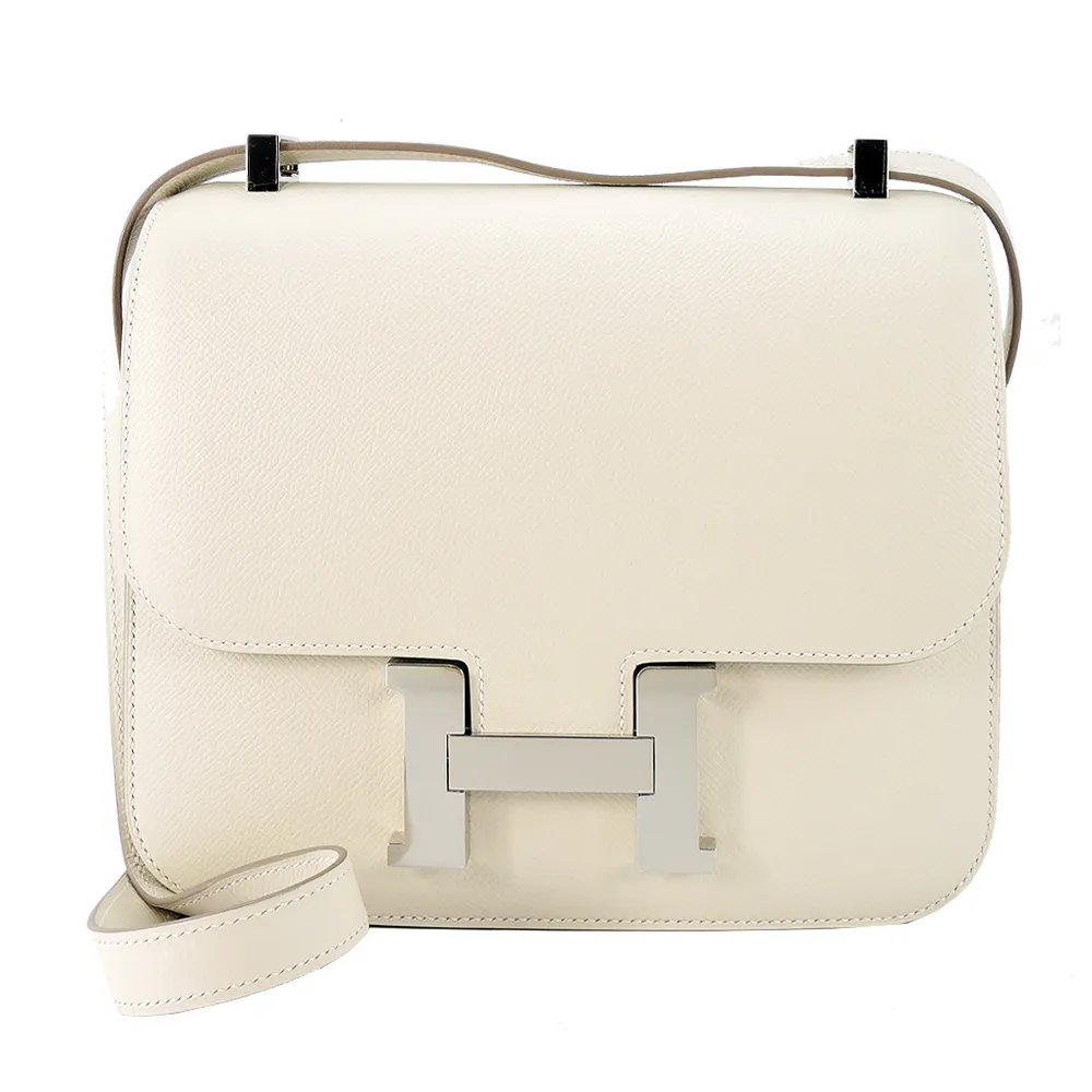 HERMES CONSTANCE Slim 小款 全新愛馬仕積雨雲灰色金釦康康卡片夾零錢包U刻印 XG3308 可當腰包附訂製斜背帶小廢包 mini 歷史價格詳細信息