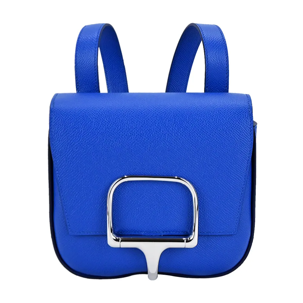 Hermes 愛馬仕Della Cavalleria mini Epsom牛皮斜背包(0E德克薩斯粉/U刻/銀釦) 歷史價格詳細信息