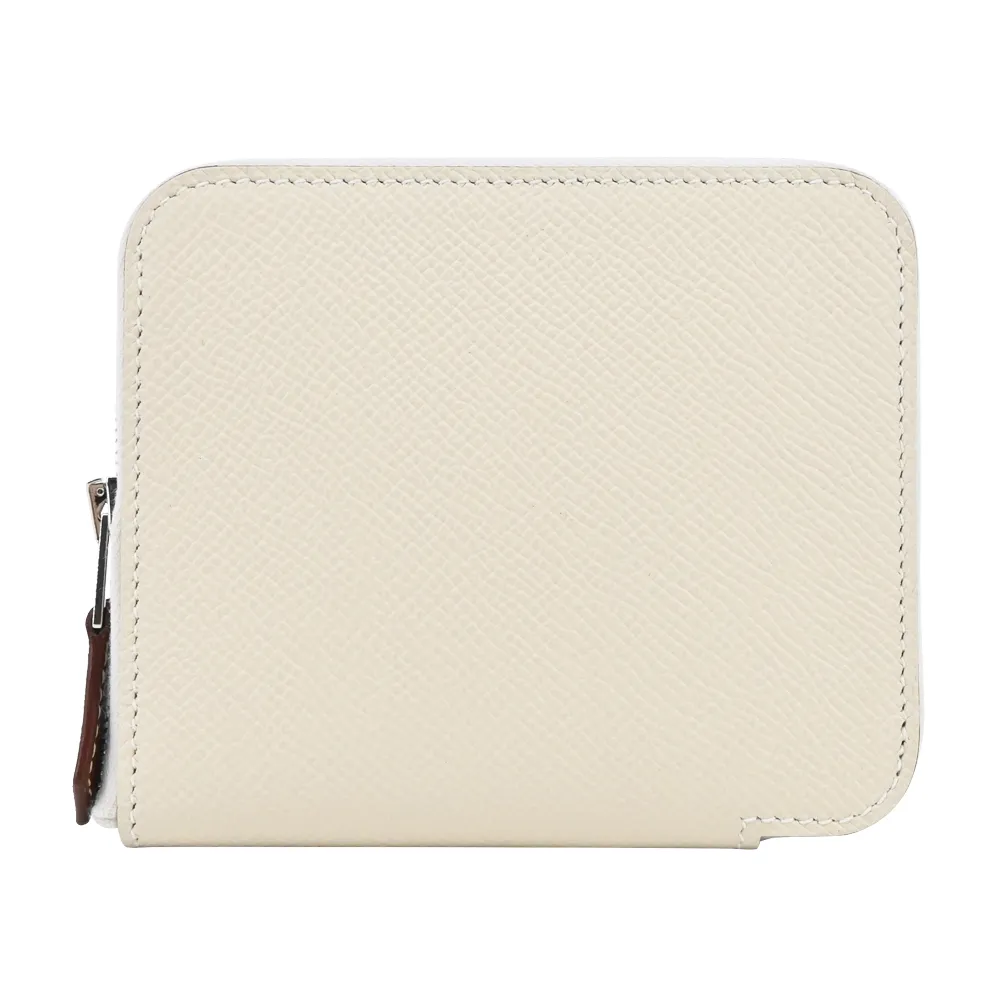 【Hermes 愛馬仕】In-the-Loop Phone to go wink邁索爾山羊皮鑰匙圈(AE白/綠/棕) 歷史價格詳細信息