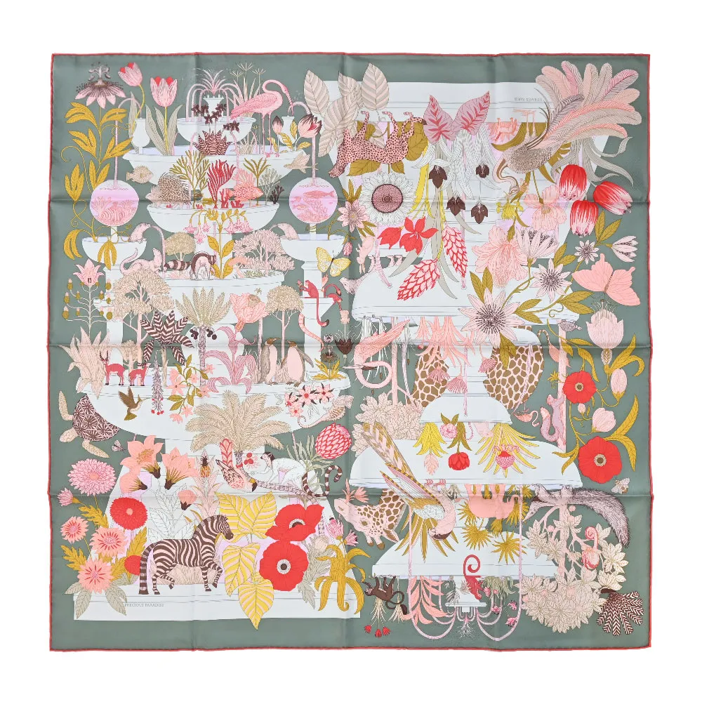 90cm真絲絲巾夏季高端防曬披肩百搭氣質斜紋雙面印花桑蠶絲方巾女 歷史價格詳細信息