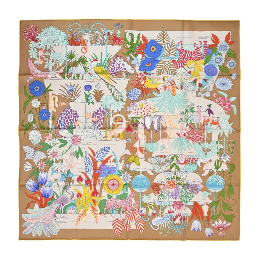 90cm真絲絲巾夏季高端防曬披肩百搭氣質斜紋雙面印花桑蠶絲方巾女 歷史價格詳細信息