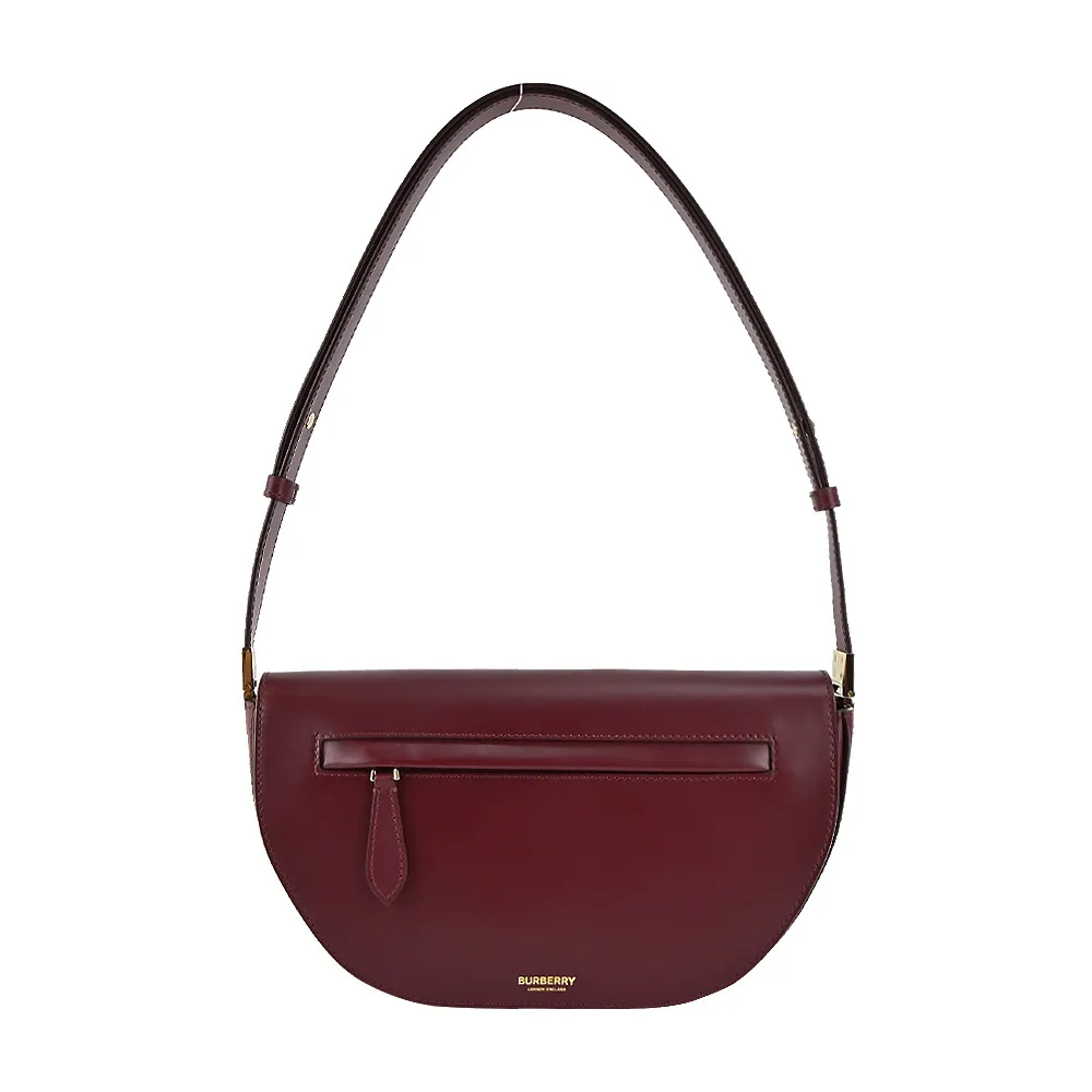 BURBERRY  Tartan Olympia 小牛皮迷你鍊帶肩背包(紫羅蘭) 歷史價格詳細信息