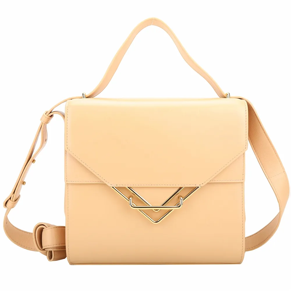 BOTTEGA VENETA THE BV Jodie 小羊皮編織扭結手提/肩背包(棕橘色) 歷史價格詳細信息