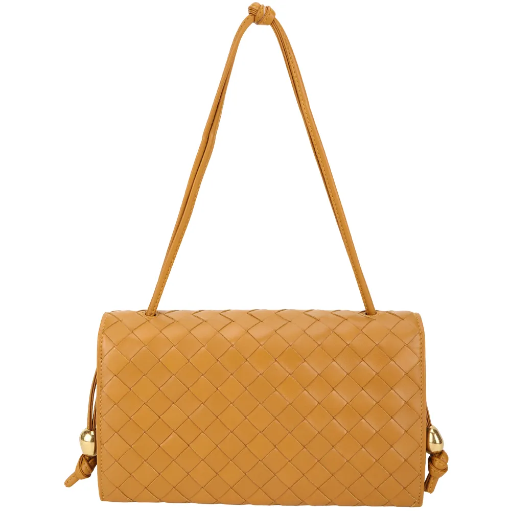 BV Bottega Trio Pouch On Strap 扭結繩帶小羊皮編織翻蓋風琴包(紅色) 歷史價格詳細信息