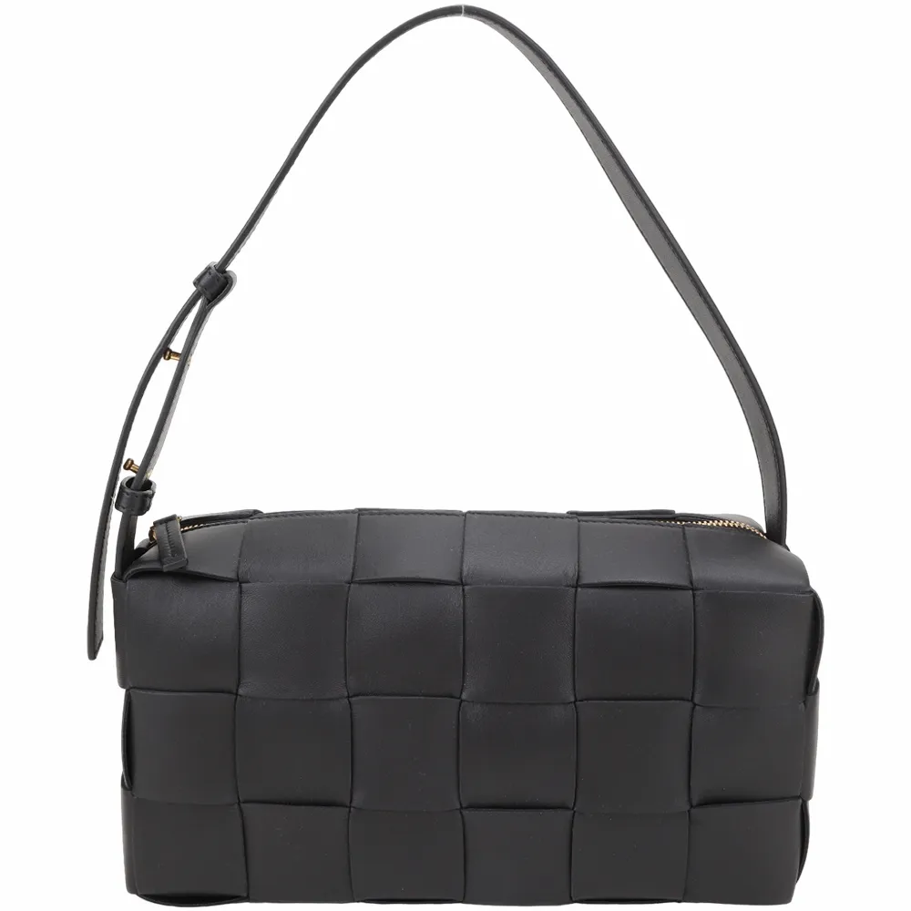 BOTTEGA VENETA Cassette BV 水牛皮編織翻蓋斜背包(棕色) 歷史價格詳細信息