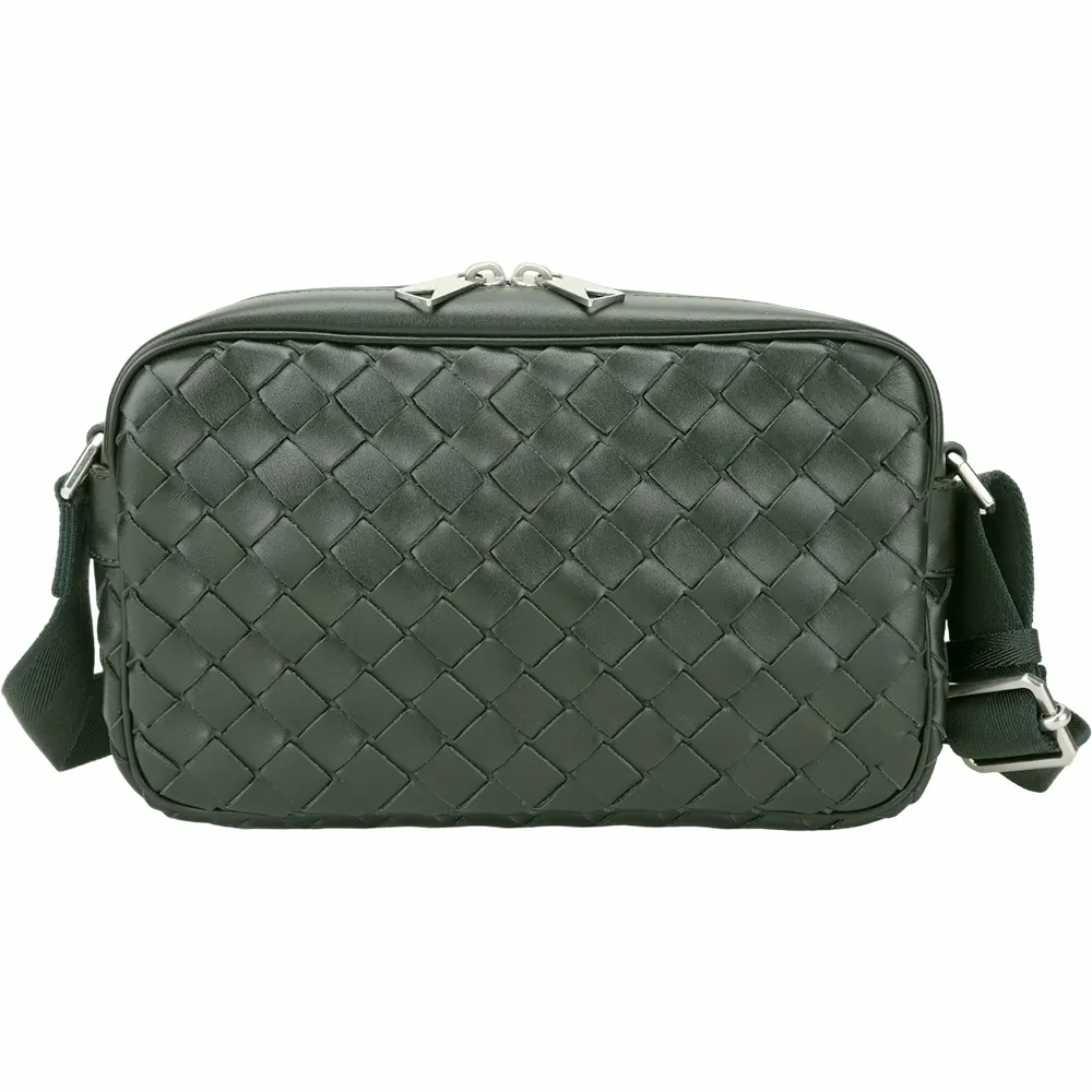 BOTTEGA VENETA Intrecciato BV 小羊皮編織手提/肩背包(黑色) 歷史價格詳細信息